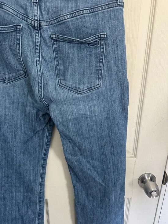 AYR Womens The Bomb Pop High Rise Straight Leg Raw Hem Jeans Size 29 - Picture 7 of 12